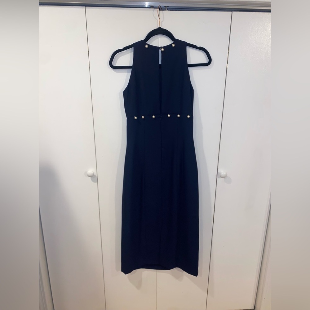Watters and Watters Blue Pearl midi dress - Picture 4 of 8